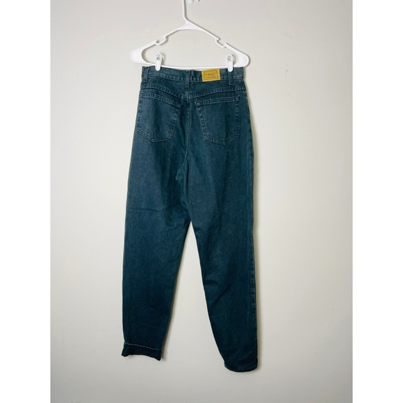 LL Bean FREEPORT MAINE‎ Size 10  Jeans Classic  BLACK PANTS W28 L31 - Picture 2 of 11